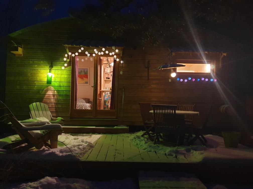 Chalet Grenouille Domaine De La Mamounette Champclause Ngoại thất bức ảnh